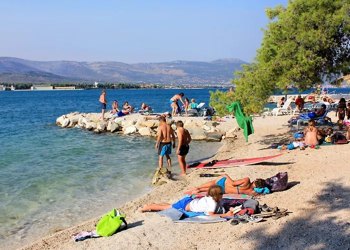 With Swimming Pool Mastrinka, Ciovo - 11717 Appartement *